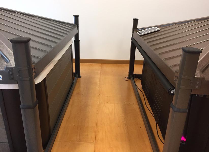 Zastřešení vířívek Covana - Barvy - Slate/Mocha