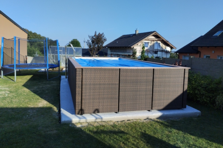 Bazén DV RATTAN 36